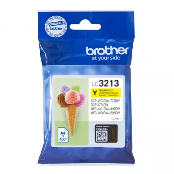 Brother LC3213Y Δοχείο μελανιού 1 τεμ. Γνήσιο Υψηλής απόδοσης (XL) Κίτρινο
