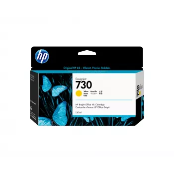 HP 730 130-ml Κίτρινο Δοχείο μελανιού DesignJet, Σειρά εκτυπωτών HP DesignJet T1700, Εκτύπωση θερμικού inkjet, Κίτρινο, Σιγκαπούρη, 202 mm, 129 mm