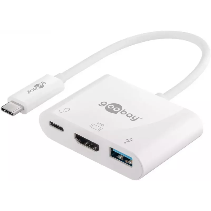 Πολυθυρικός προσαρμογέας USB-C Goobay 62104