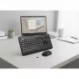 Ασύρματο σετ πληκτρολογίου και ποντικιού Logitech MK540 Advanced – Πληκτρολόγιο πλήρους μεγέθους QWERTZ, δέκτης USB, διάταξη US, εργονομικό ποντίκι, μαύρο/λευκό