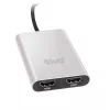 Προσαρμογέας CLUB3D Thunderbolt 3 σε διπλό HDMI 2.0