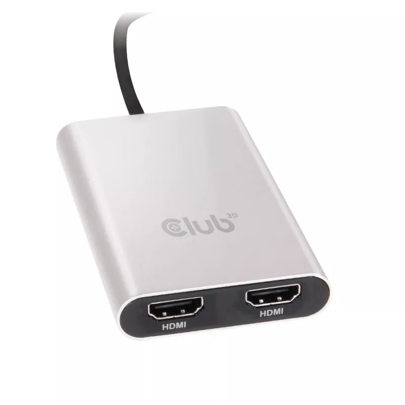 Προσαρμογέας CLUB3D Thunderbolt 3 σε διπλό HDMI 2.0