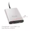 Προσαρμογέας CLUB3D Thunderbolt 3 σε διπλό HDMI 2.0