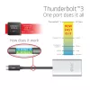 Προσαρμογέας CLUB3D Thunderbolt 3 σε διπλό HDMI 2.0