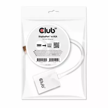 Ενεργός προσαρμογέας DisplayPort σε VGA CLUB3D CAC-2003