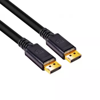 Club 3D CAC-1069B καλώδιο DisplayPort 1.4 HBR3 8K 60 Hz, 32,4 Gbps, DSC 1.2, πιστοποίηση VESA, M/M, 4 m, μαύρο