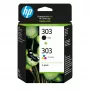 Μελανοδοχείο HP 303 3YM92AE πολυσυσκευασία μαύρο & χρώμα