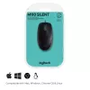 Ποντίκι Logitech B110 Silent Ενσύρματο USB Μαύρο