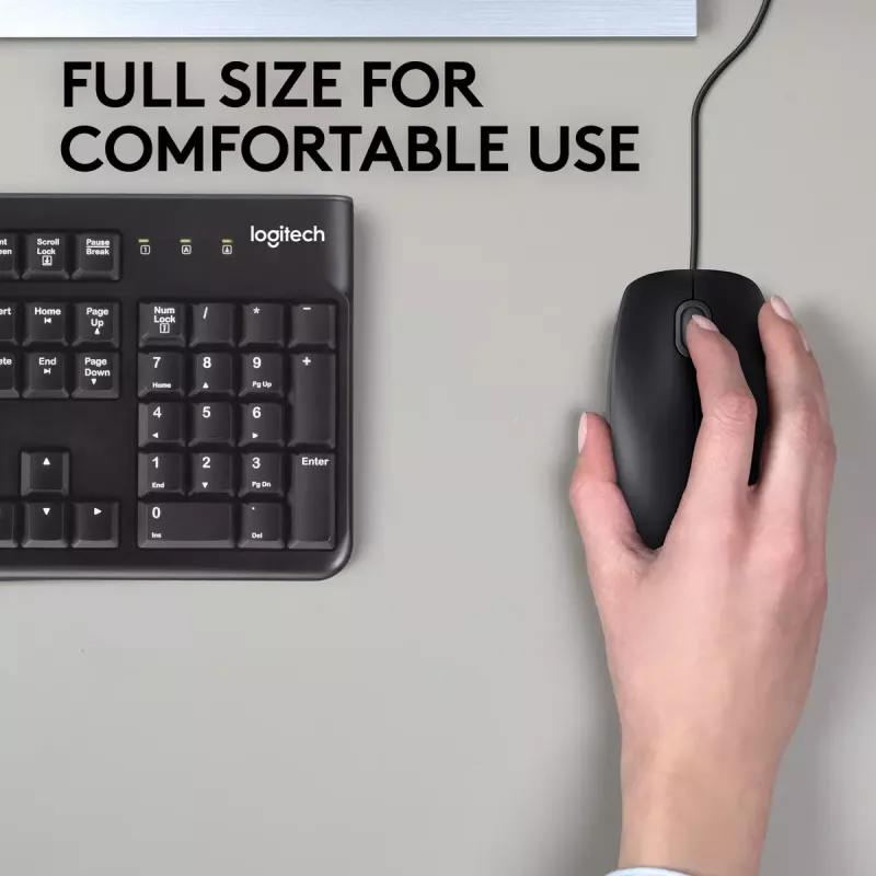 Ποντίκι Logitech B110 Silent Ενσύρματο USB Μαύρο