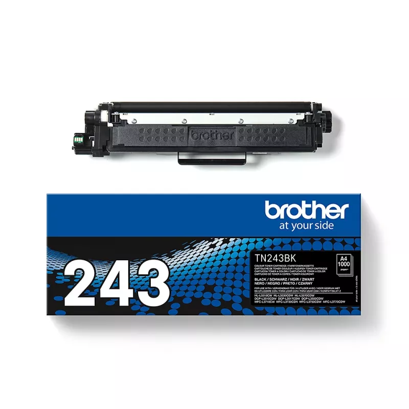 Brother TN-243BK Μελανοδοχείο τόνερ 1 τεμ. Γνήσιο Μαύρο