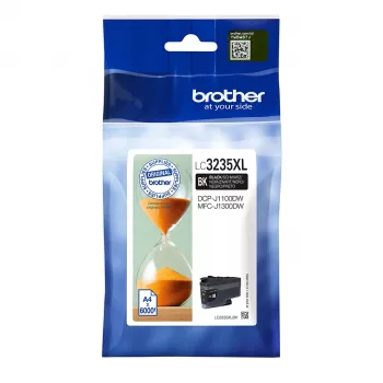 Brother LC3235XLBK Μελανοδοχείο, 1 τεμ., Γνήσιο, Υψηλή (XL) απόδοση, Μαύρο