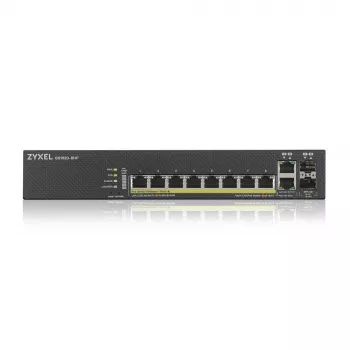 Zyxel GS1920-8HPV2 Managed Gigabit Ethernet (10/100/1000) Power over Ethernet (PoE) Μαύρο