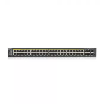 Zyxel GS1920-48HPV2 Managed Gigabit Ethernet (10/100/1000) Power over Ethernet (PoE) Μαύρο