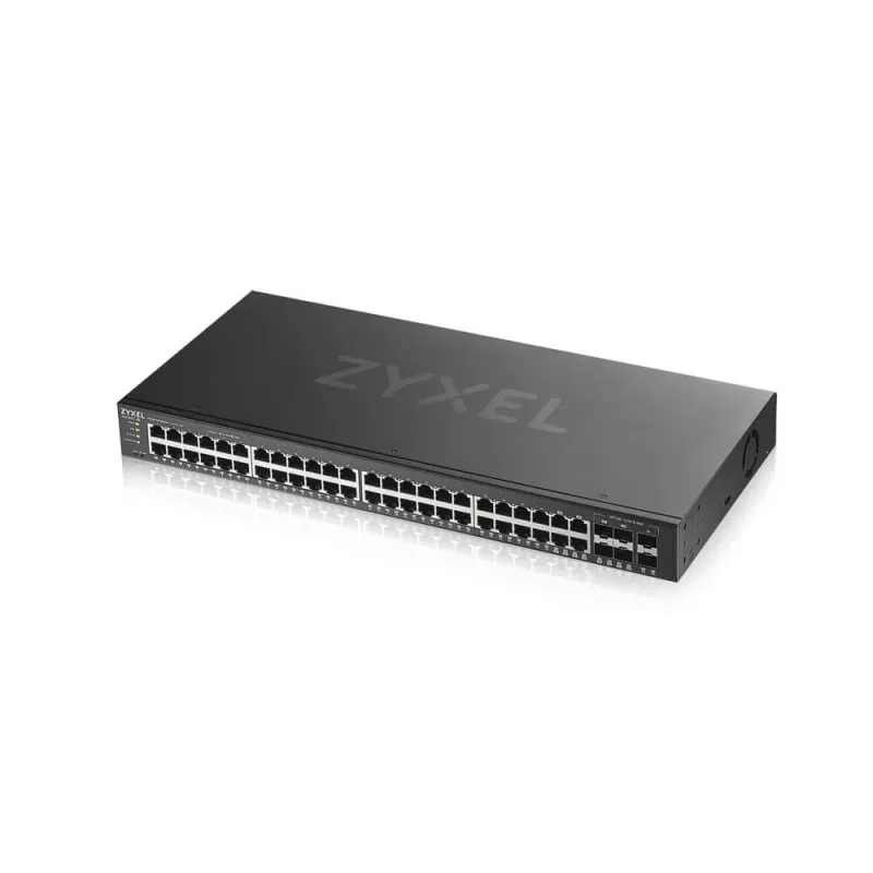 Zyxel GS1920-48V2 Managed Gigabit Ethernet (10/100/1000) Μαύρο