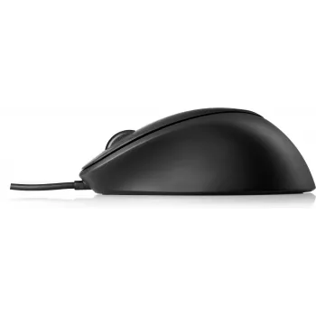 HP Ασύρματο ποντίκι με αναγνώριση δακτυλικών αποτυπωμάτων, αμφιδέξιο, USB Type-A, μαύρο