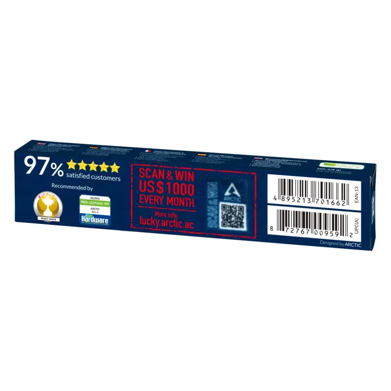 ARCTIC MX-4 (8 g) Edition 2019 – Θερμοαγώγιμη πάστα υψηλής απόδοσης