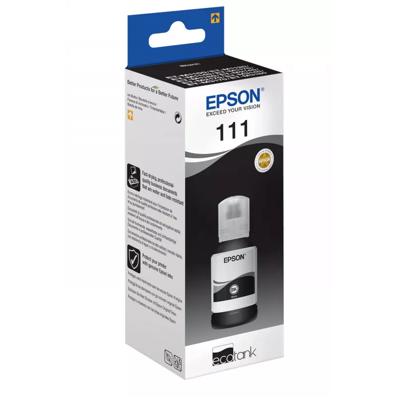 Epson 111 EcoTank Μελανόχρωμη φιάλη μελανιού