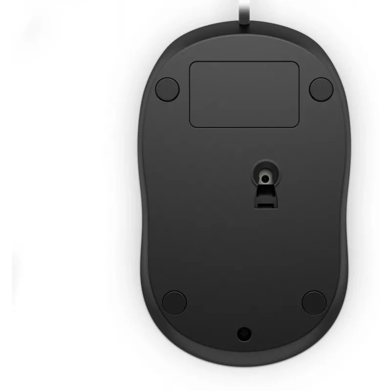 HP Ενσύρματο ποντίκι 1000, αμφιδέξιο, USB Type-A, 1200 DPI, Μαύρο