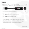 CLUB3D USB 3.2 Gen1 Type-A σε RJ45 2.5Gbps Αντάπτορας