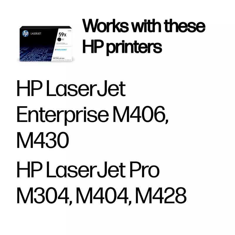 Τόνερ HP 59X High Yield CF259X 10000 σελίδες Μαύρο