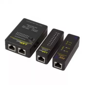Ελεγκτής καλωδίων δικτύου LogiLink WZ0015P Μαύρο