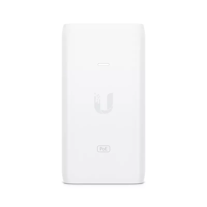 Ubiquiti U-POE-AF εγχυτής PoE, 802.3af, 48 V, 15 W, Gigabit Ethernet, λευκό