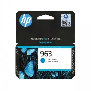 Γνήσιο μελάνι HP 963 Cyan