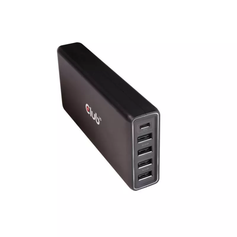 Φορτιστής CLUB3D USB Type A και C, 5 θύρες έως 111 W