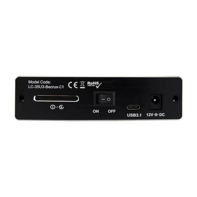 Θήκη HDD LC-ισχύς LC-35U3-Becrux-C1 Μαύρο 3,5 ίντσες
