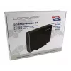 Θήκη HDD LC-ισχύς LC-35U3-Becrux-C1 Μαύρο 3,5 ίντσες