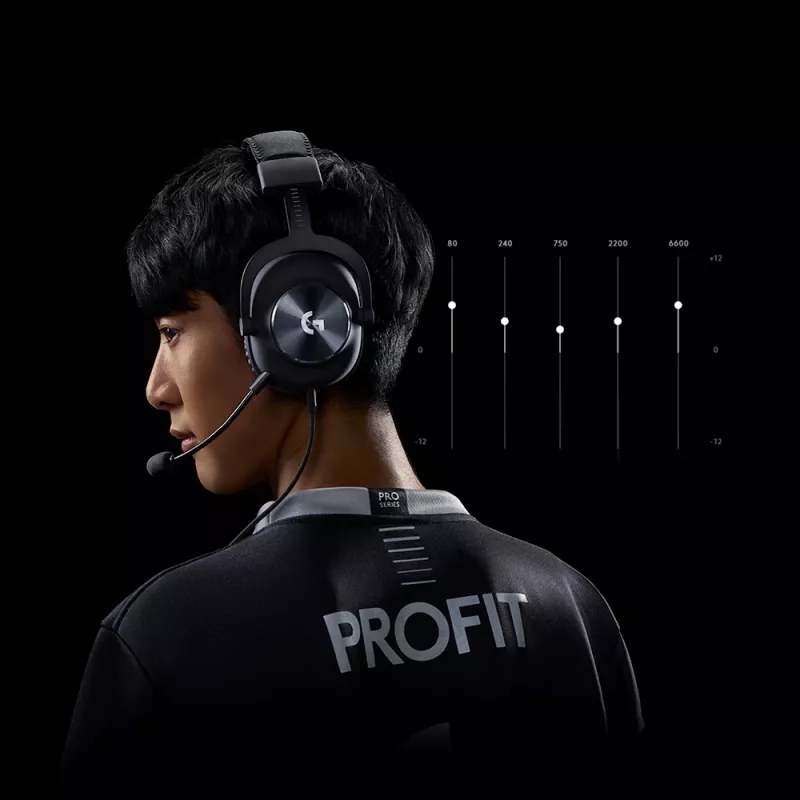 LOGITECH G Pro X Gaming-Headset - 3,5 mm - Μαύρο