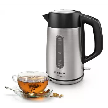 Bosch TWK4P440 βραστήρας 1.7 L 2400 W μαύρο, ανοξείδωτο ατσάλι