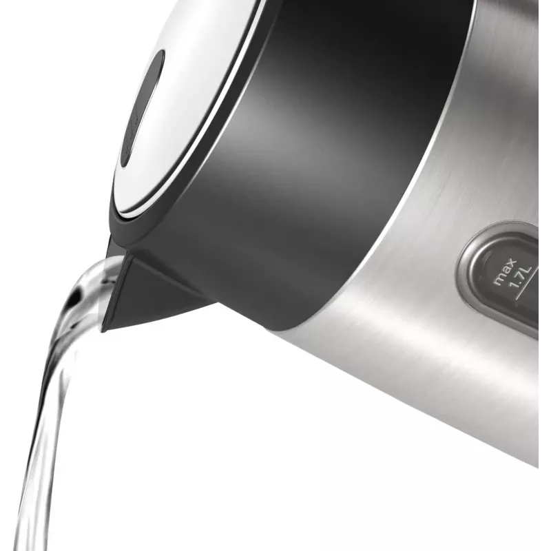 Bosch TWK4P440 βραστήρας 1.7 L 2400 W μαύρο, ανοξείδωτο ατσάλι