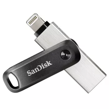 WESTERN DIGITAL SanDisk iXPAND Go - 128GB USB stick - USB 3.0 / Lightning