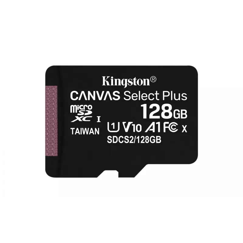Μνήμη Flash Kingston Technology 128GB microSDXC UHS-I Canvas Select Plus 100R A1 C10