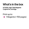 HP 912XL Γνήσιο Μελάνι υψηλής απόδοσης, Magenta