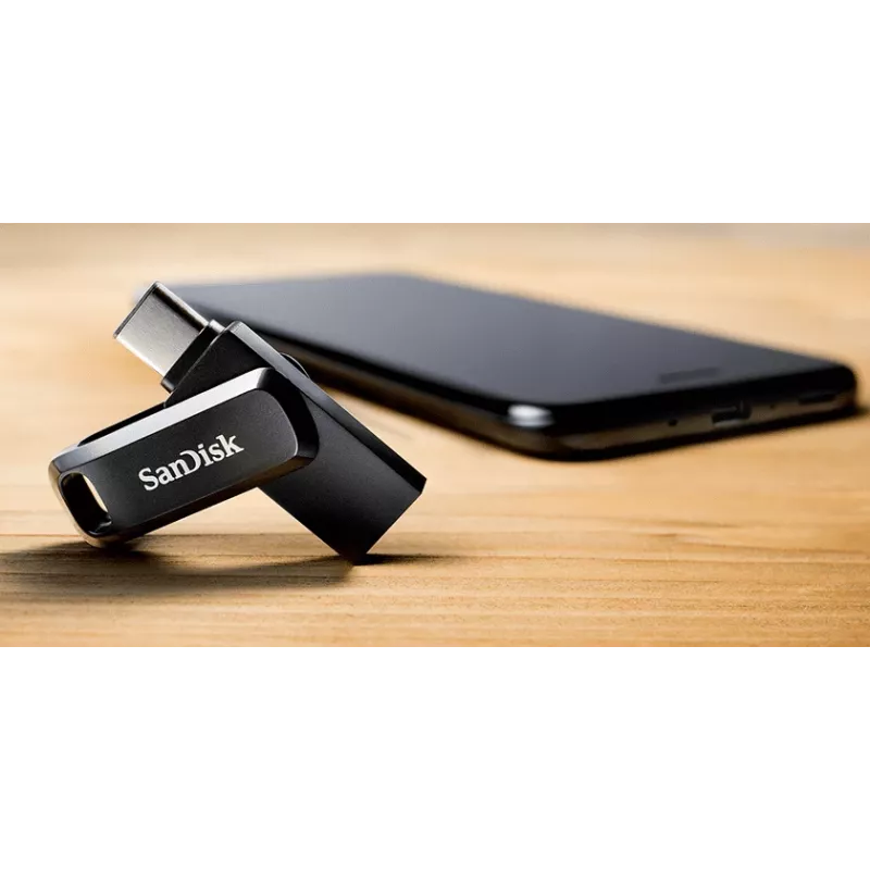 WESTERN DIGITAL SanDisk Ultra Dual Drive Go - 64GB USB Stick - USB-C / USB-A