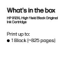 HP 912XL High Yield Black Γνήσιο Μελάνι