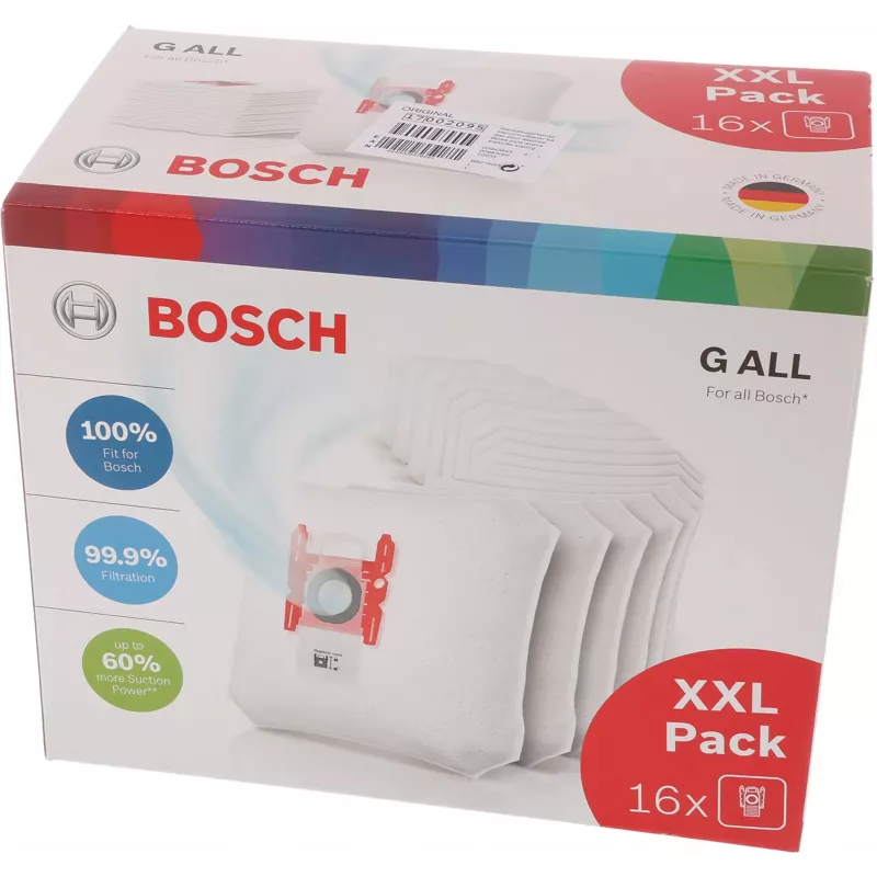 Bosch BBZ16GALL Αξεσουάρ/ανταλλακτικό σκούπας Σακούλες σκούπας δαπέδου