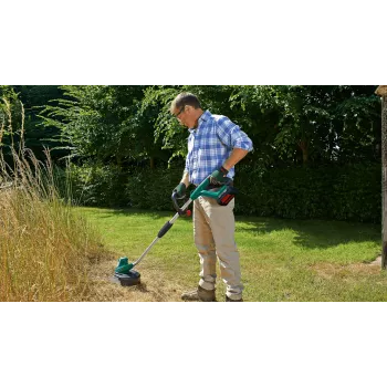 Bosch AdvancedGrassCut 36 μπορντουροκόφτης μπαταρίας, 36 V, 30 cm, νάιλον πετονιά, τηλεσκοπικός άξονας, ρυθμιζόμενη βοηθητική λαβή, 2,9 kg, χωρίς μπαταρία και φορτιστή, πράσινο/μαύρο