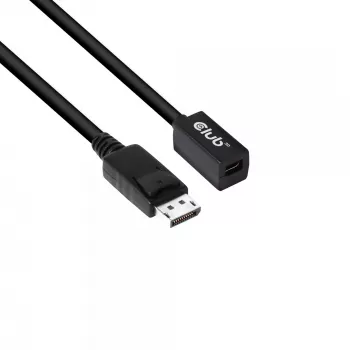 Club 3D CAC-1120 καλώδιο επέκτασης Mini DisplayPort 1.4 σε DisplayPort F/M, 8K60Hz, 1 m (3,28 ft), μαύρο