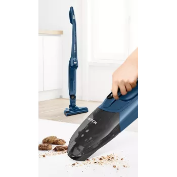 Bosch Serie 2 BBHF216 Μπαταριοκίνητη Σκούπα/Ηλεκτρικό Σκουπάκι 2-in-1 Μπαταριοκίνητη Σκούπα Μπαταρία Στεγνή Χωρίς Σακούλα Μπλε