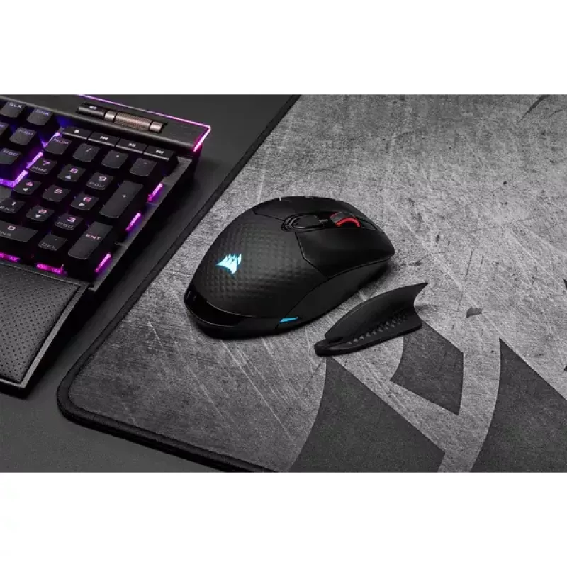 Ποντίκι Corsair DARK CORE RGB PRO RF Ασύρματο + Bluetooth + USB Type-A