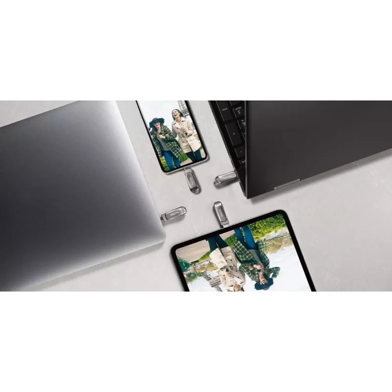 USB Stick SanDisk 1 TB USB Type-A USB Type-C Ultra Dual Drive Luxe