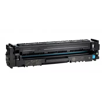 HP 207X Υψηλής Απόδοσης Cyan Γνήσιο Μελανοδοχείο LaserJet, 2450 σελίδες, Cyan, 1 τεμ.