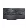 LOGITECH Ergo K860 - Ασύρματο Split Πληκτρολόγιο Graphite Qwerty Pan Nordic