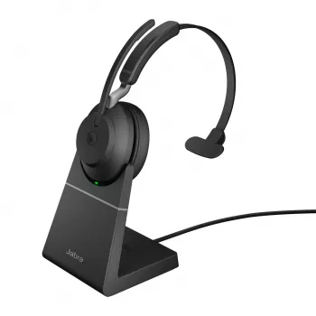 Jabra Evolve2 65 USB-A Μαύρο MS Φορτιστής Mono