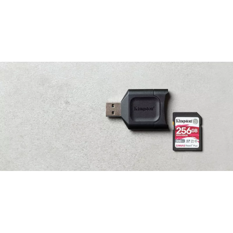 Kingston Technology MobileLite Plus Αναγνώστης Καρτών USB 3.2 Gen 1 (3.1 Gen 1) Type-A Μαύρο