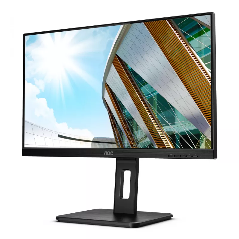 AOC P2 24P2Q Οθόνη υπολογιστή 60,5 cm (23,8 ίντσες) 1920 x 1080 Pixel Full HD LED Μαύρο