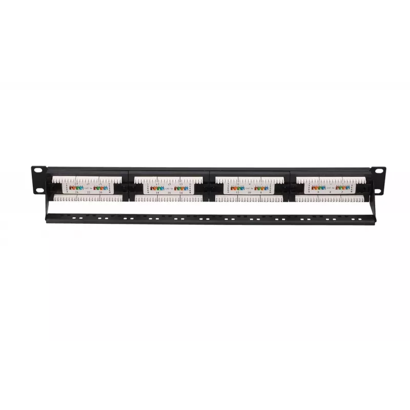 Patchpanel Extralink CAT5E UTP V2 24 θυρών